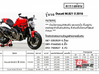  Ducati Monster 821