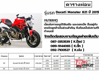  Ducati Monster 821