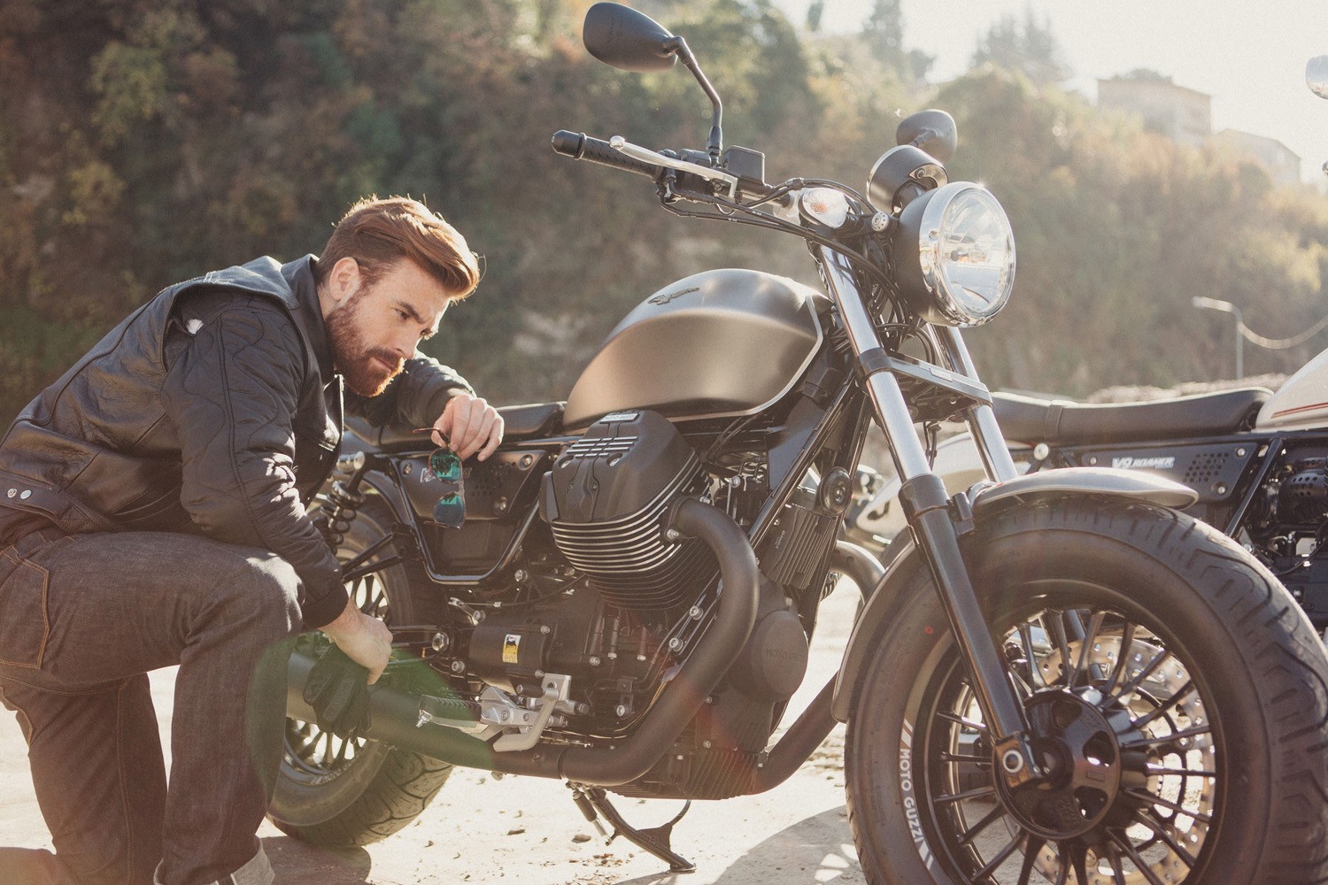 Moto Guzzi v9 Cafe