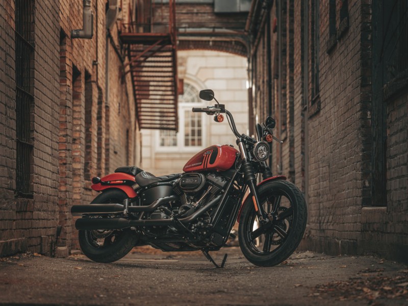 ใหม่ New Harley-Davidson Street Bob 114 ปี 2023 ข้อมูล ราคา ตารางผ่อน-ดาวน์ รถจักรยานยนต์ครุยเซอร์คลาสสิก